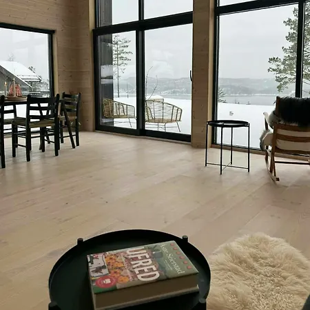 Nordic Design With A View Over Toke Holiday home Drangedal