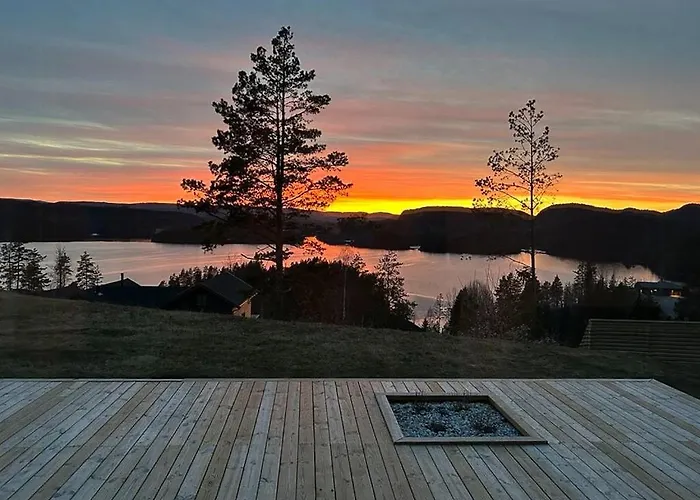 Nordic Design With A View Over Toke Casa vacanze Drangedal